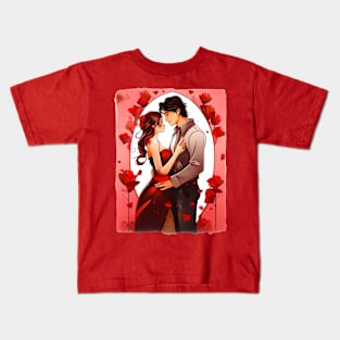 Hearts Entwined: A Celebration of Love! Kids T-Shirt